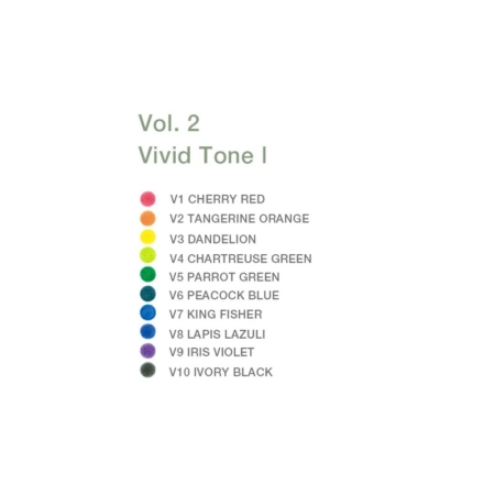 Caja de 10 lápices de colores Irojiten vol. 2 tonos vivos I