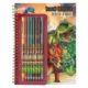 Libro de colorear con lápices de colores Dino World