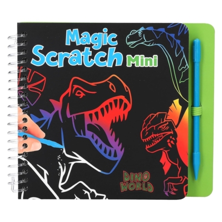 Cuaderno para rascar Dino World