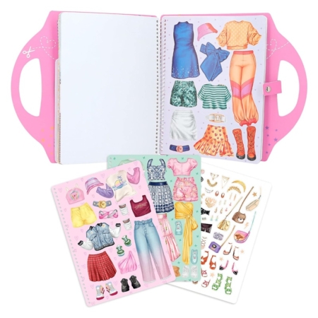 Cuaderno collage dress me up TOPModel