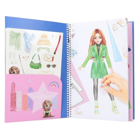 Cuaderno grande dress me up TOPModel