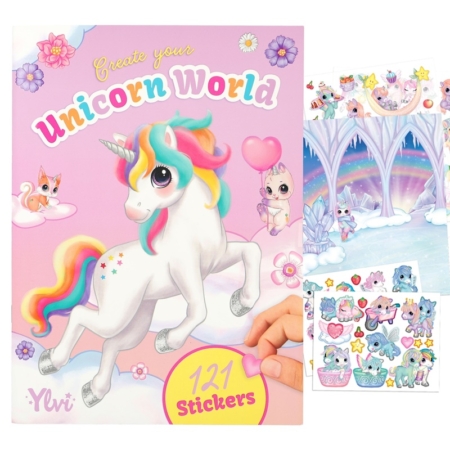 Decorar con pegatinas de unicornios Ylvi