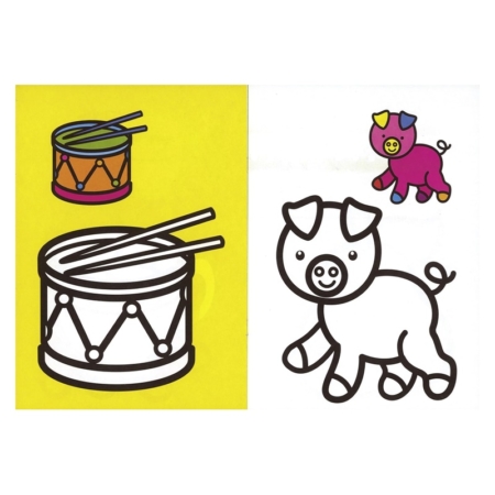 Ya sé colorear 2-3 años