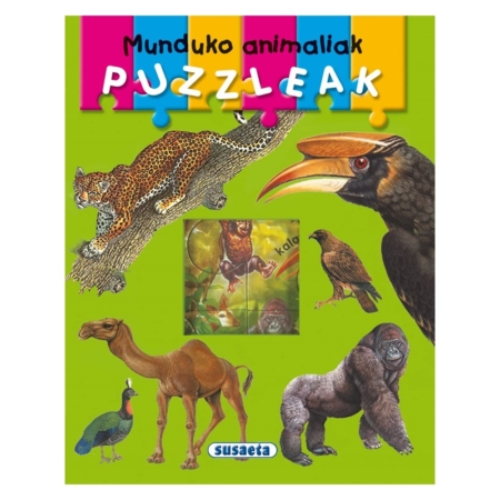 Munduko animaliak puzzleak