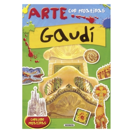 Arte con pegatinas – Gaudí