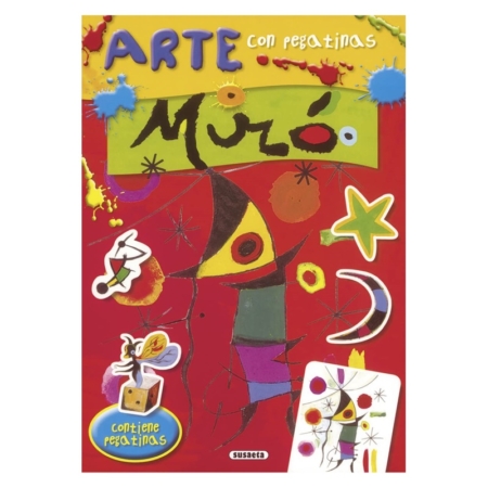 Arte con pegatinas – Miró