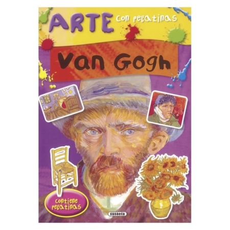 Arte con pegatinas – Van Gogh