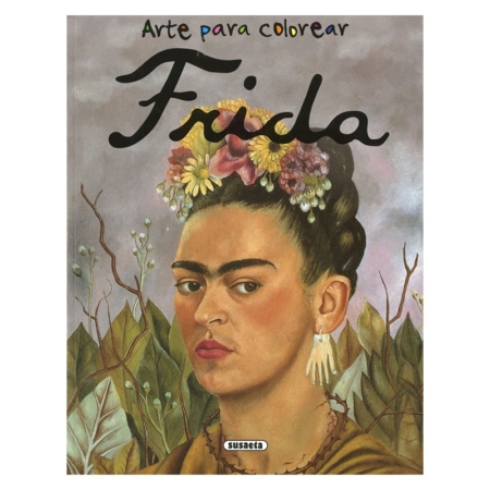 Arte para colorear – Frida Kahlo