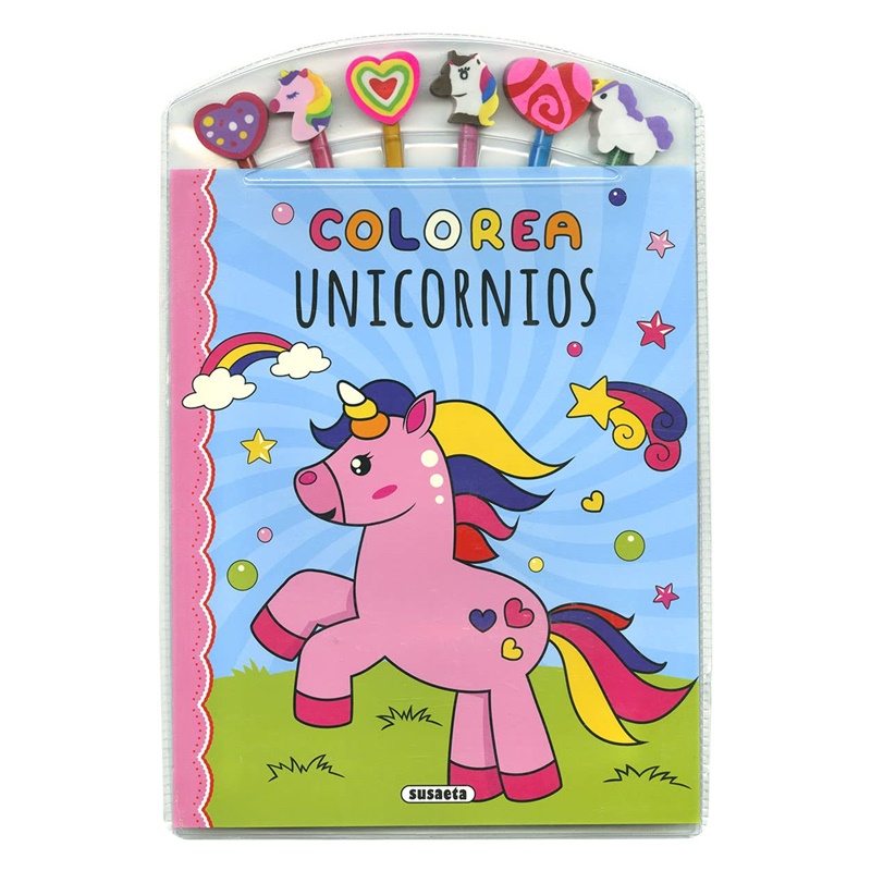 Colorea unicornios