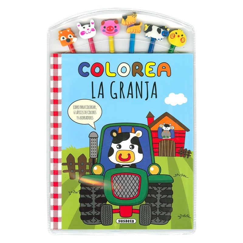 Colorea la granja