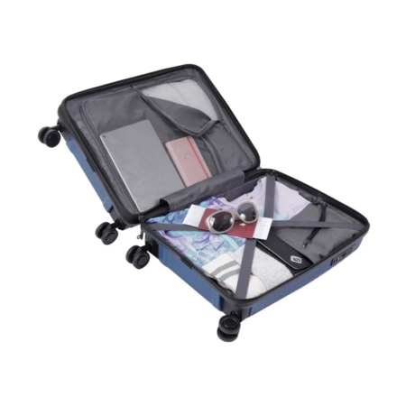 Maleta de cabina Totto Traveler 10-15 kg azul poseidón