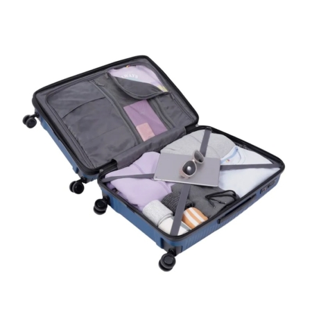 Maleta de viaje mediana Totto Traveler 23 kg azul poseidón