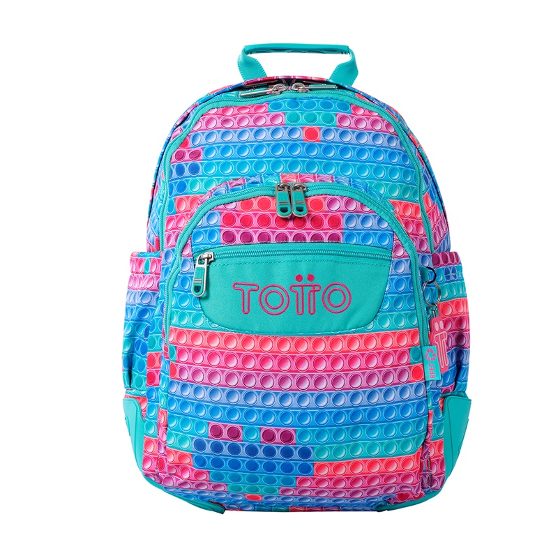 Mochila Totto Rayol pop-it