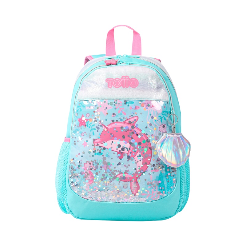 Mochila Totto Pink Ocean M