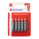Blíster de 10 pilas alcalinas AAA LR03 1,5V Verbatim