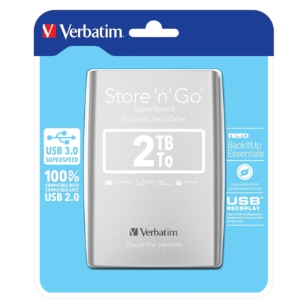 Disco duro externo Verbatim Store 'n' Go USB 3.0