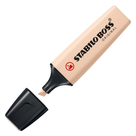 Estuche de 6 rotuladores fluorescentes Stabilo Boss original natureColors