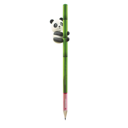 Lápiz con goma I love bamboo Panda
