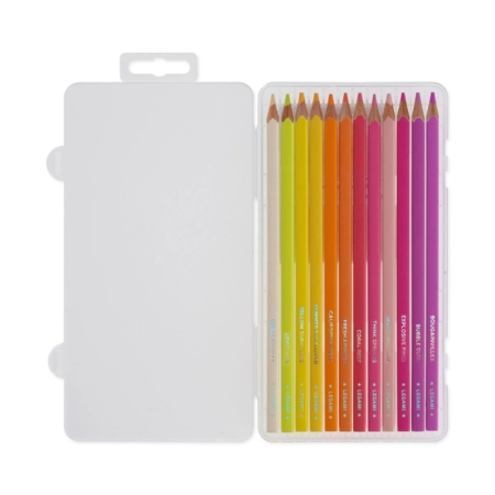 Estuche de 12 lápices de colores Live Colorfully Sunset