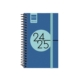 Agenda escolar 2024-2025 Finocam E3-79x127 mm semana vista azul cobalto