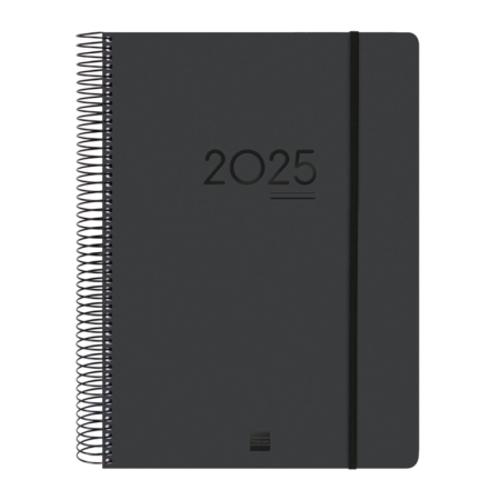Agenda escolar 2024-2025 Finocam 16 meses E40-210x297 mm día página Ikon negro