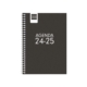 Agenda escolar 2024-2025 Finocam 8º-120x164 mm semana vista Cool negro