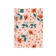 Agenda escolar 2024-2025 Finocam 8º-120x164 mm semana vista Cool floral