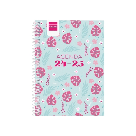 Agenda escolar 2024-2025 Finocam 8º-120x164 mm semana vista Cool selva