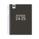Agenda escolar 2024-2025 Finocam 4º-155x212 mm día página Cool negro