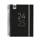 Agenda escolar 2024-2025 Finocam 4º-155x212 mm día página Secundaria negro