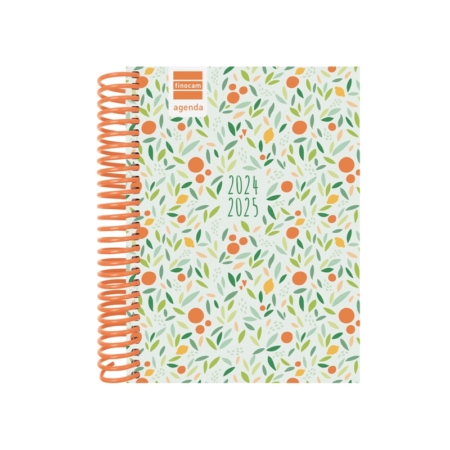 Agenda escolar 2024-2025 Finocam 8º-120x164 mm día página Diva Fruits
