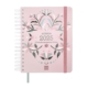 Agenda escolar 2024-2025 Finocam 16 meses 4º-155x217 mm semana vista Vitae Rosa
