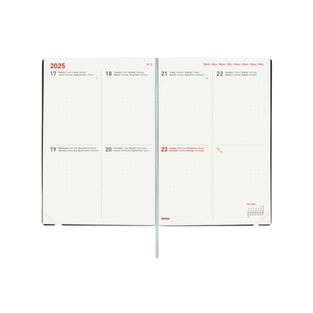 Agenda escolar 2024-2025 Finocam 16 meses Y10-140x204 mm semana vista Dotted Marga