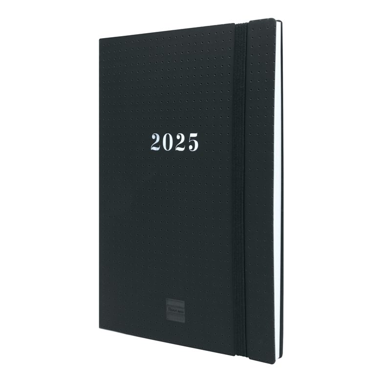 Agenda escolar 2024-2025 Finocam 16 meses Y10-140x204 mm semana vista Dotted negro
