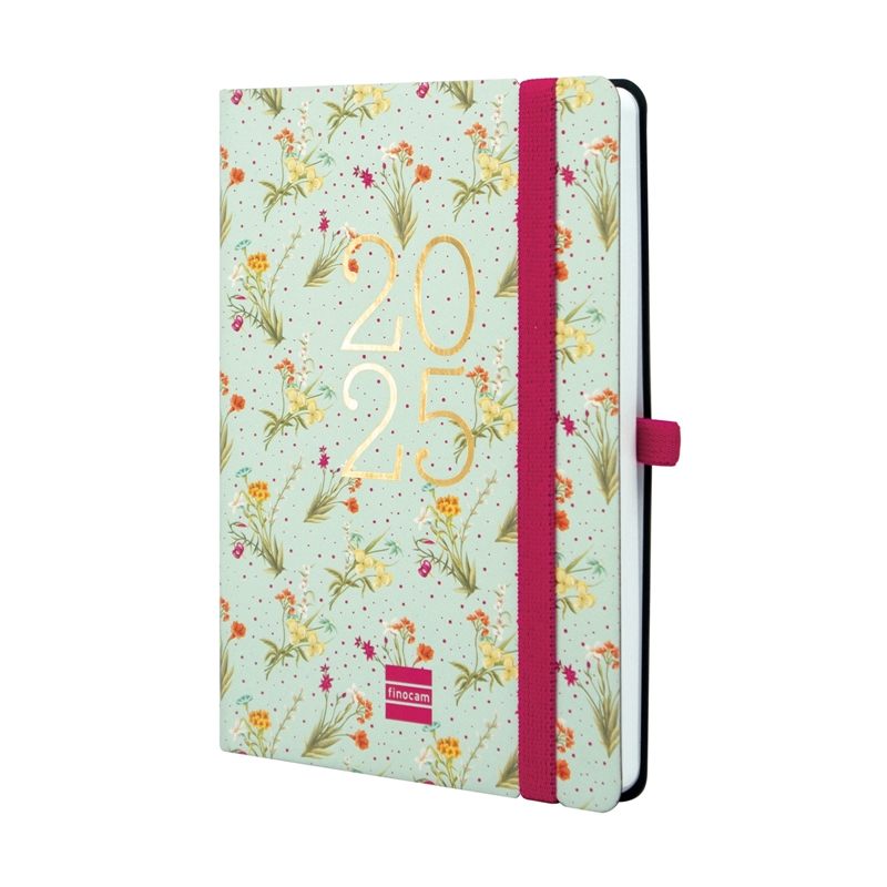 Agenda escolar 2024-2025 Finocam 16 meses F4-118x168 mm semana vista Capri Happy