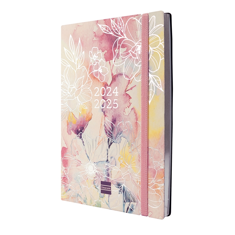 Agenda escolar 2024-2025 Finocam 18 meses Y10-140x204 mm semana vista vertical Mara Pretty