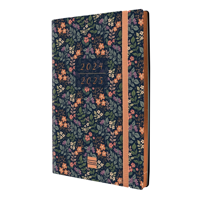 Agenda escolar 2024-2025 Finocam 18 meses Y10-140x204 mm semana vista vertical Mara Girl