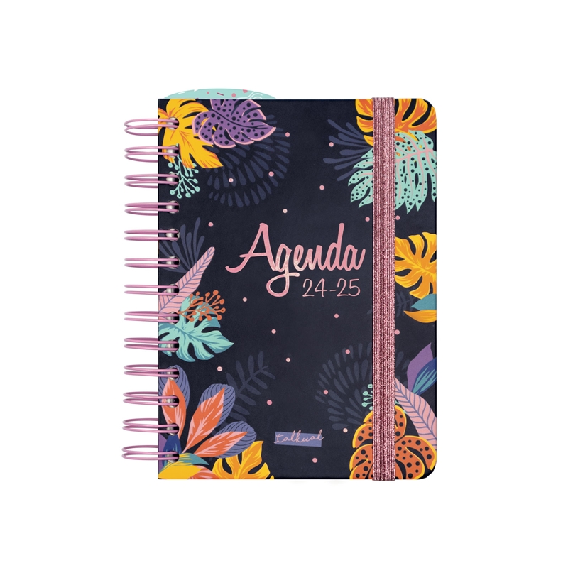 Agenda escolar 2024-2025 Finocam 8º-120x169 mm día página Talkual Wild