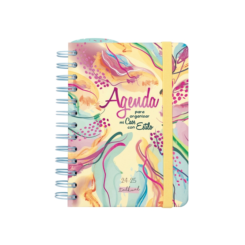 Agenda escolar 2024-2025 Finocam 8º-120x169 mm día página Talkual Estilo
