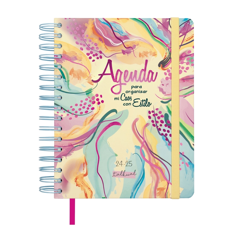Agenda escolar 2024-2025 Finocam 4º-155x217 mm día página Talkual Estilo