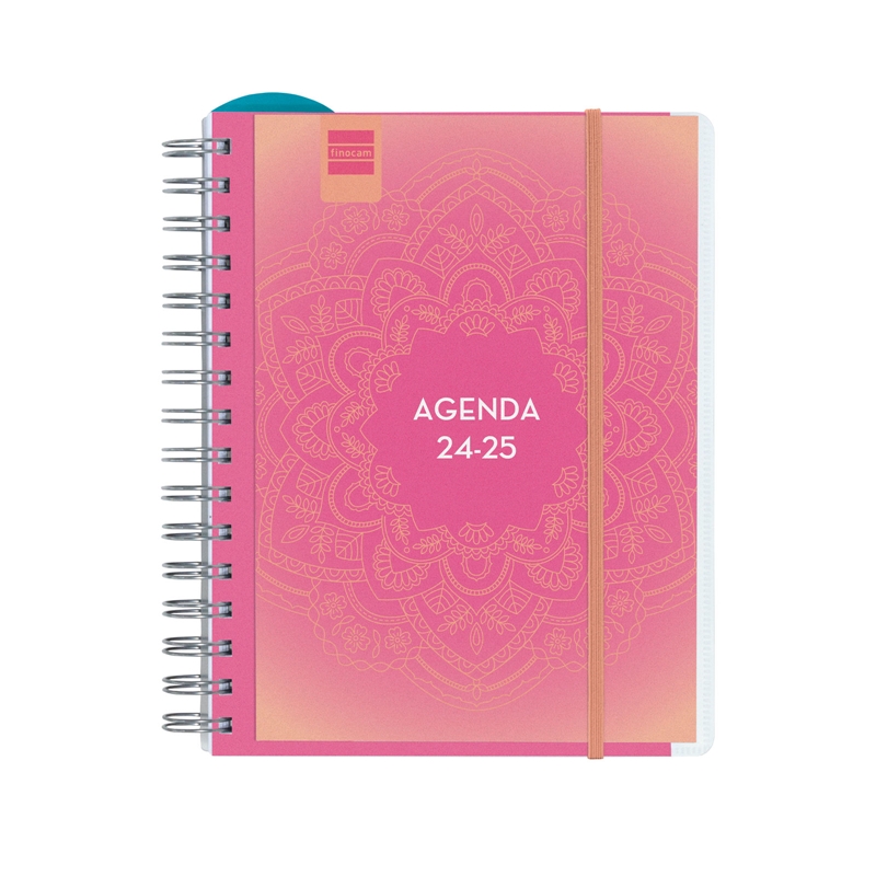 Agenda Magistral 2024-2025 4º-155x212 mm semana vista personalizable Mandala