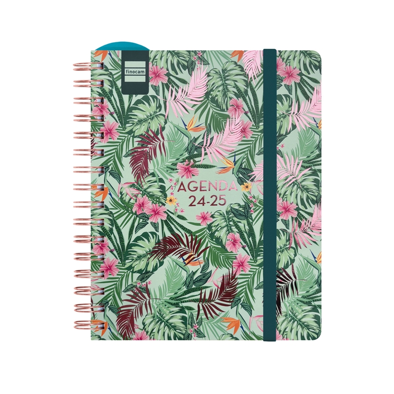 Agenda Magistral 2024-2025 4º-155x212 mm semana vista Design Tropic