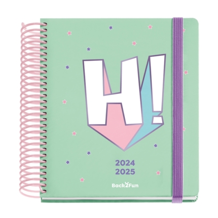 Agenda escolar 2024-2025 Miquelrius 155x145 día página Hi