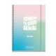 Agenda escolar 2024-2025 Miquelrius Activa 117x174 día página Design Happiness