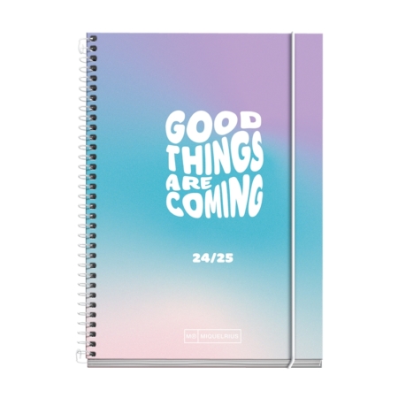 Agenda escolar 2024-2025 Miquelrius Activa 117x174 semana vista Design Future