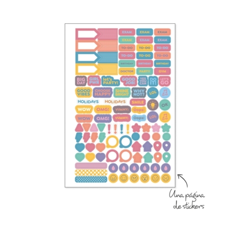 Agenda escolar 2024-2025 Miquelrius Activa 117x174 semana vista Design Future