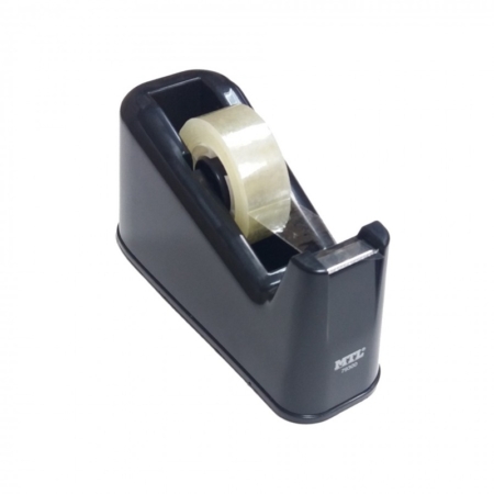 Portarrollos para cinta adhesiva negro