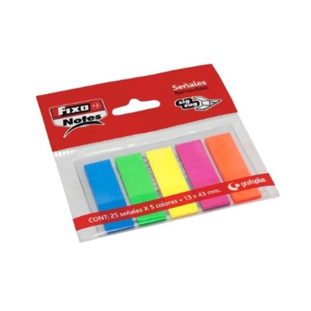 Blíster de 1 dispensador de marcadores Fixo neón