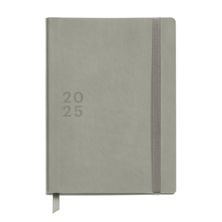 Agenda 2025 Miquelrius Plus día página gris Basics