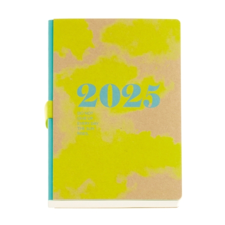 Agenda 2025 Miquelrius Plus día página kraft nubes Basics